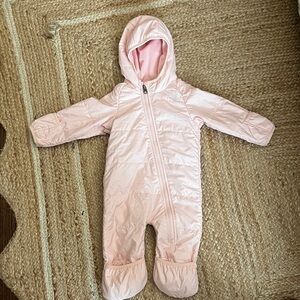 The North Face Light Pink Reversible Bunting